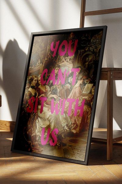 Postifull Poster alternativ fără încadrare, decor de perete, pictură murală fără încadrare - hârtie groasă de arhivă