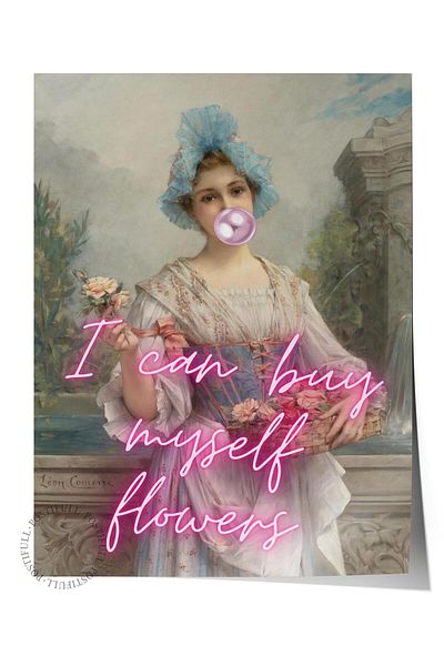 Postifull Poster alternativ fără încadrare, decor de perete, pictură murală fără încadrare - hârtie groasă de arhivă