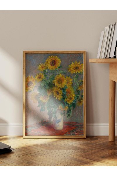 Postifull Poster Monet No:25 Poster de artă modernă - Seria Art Decor - Pictură murală, imprimare HD