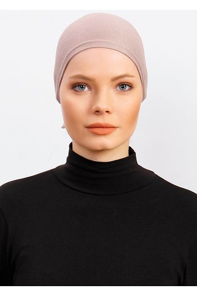 Ecardin Smoke Rose Comfortable Snap Bonnet - St 257