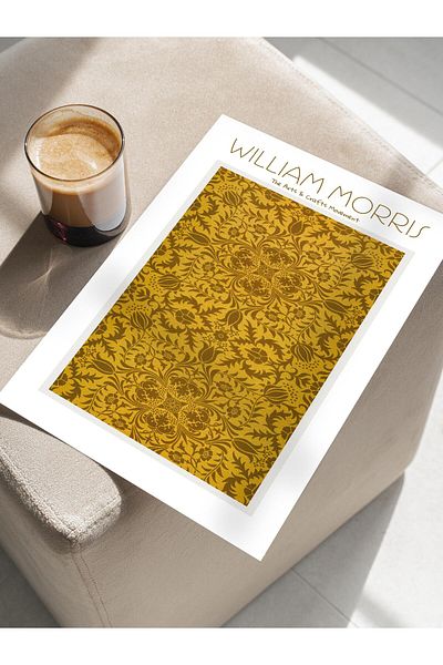 Postifull Αφίσα William Morris - Σειρά Art, Σχεδιασμός χωρίς πλαίσιο, Μοντέρνα Τέχνη