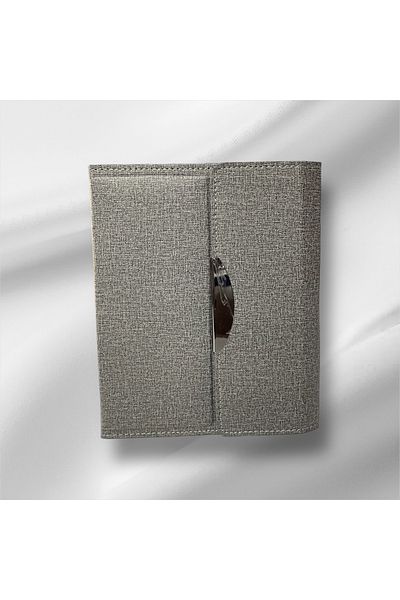 Kerem ofis Luxury Model Magnetic Locked Organizer Thermo Leather - Mechanized 2025 - 2026 Date Agenda
