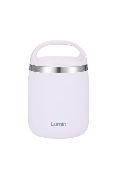 Lumin Flask Lumin Thermo 0.60 Liter - Stainless Steel Food Thermos, 12 Hours Hot and Cold, Vacuum Insulated