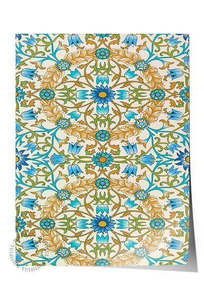 Postifull Poster William Morris nr:22 Poster de artă modernă - Seria de decorațiuni artistice - Pictură murală, imprimare HD