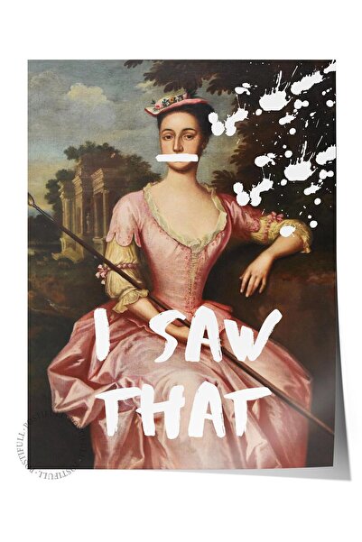 Postifull Çerçevesiz Poster Alternatif Sanat Serisi, Değiştirilmiş Sanat, Duv...