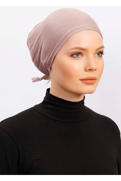 Ecardin Smoke Rose Comfortable Snap Bonnet - St 257