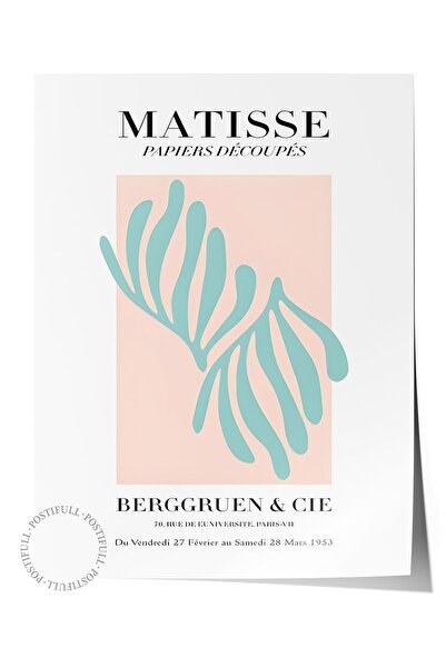 Postifull Αφίσα Παστέλ Σχεδίου Henri Matisse - Χωρίς πλαίσιο, Αφίσα Εικονογρά...
