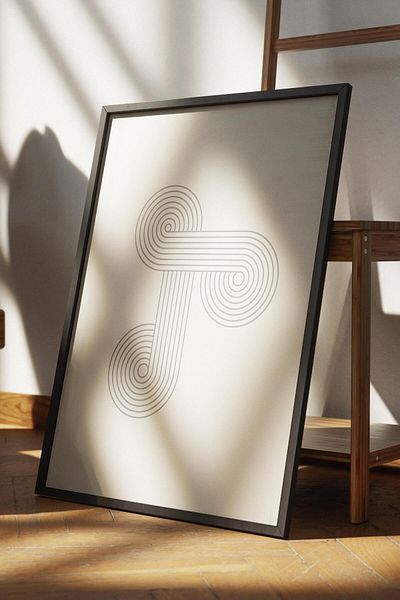 Postifull Poster fără încadrare Seria nordică abstractă, pictură nordică, poster de perete, imprimare HD, gros archival