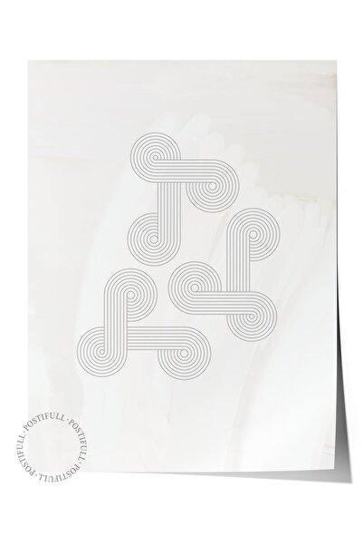 Postifull Poster fără încadrare Seria nordică abstractă, pictură nordică, pos...