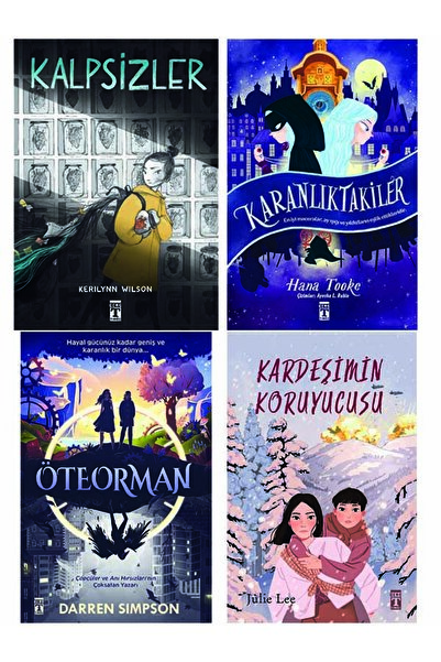 Genç Timaş 6.7.8. Sınıf Okuma Seti 4 Kitap Kalpsizler-Karanlıktakiler-Öteorma...