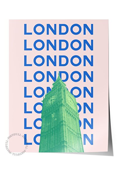 Postifull Αφίσα London Illustration City - Σειρά Cities, Αφίσα Duar, Εκτύπωση...