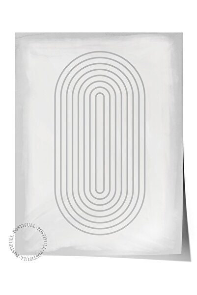 Postifull Poster fără încadrare Seria nordică abstractă, pictură nordică, pos...