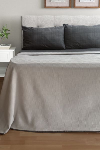 Alla Turca Natural Cotton Double Pique Stone
