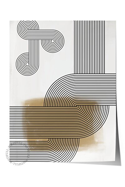 Postifull Poster fără încadrare Seria nordică abstractă, pictură nordică, pos...