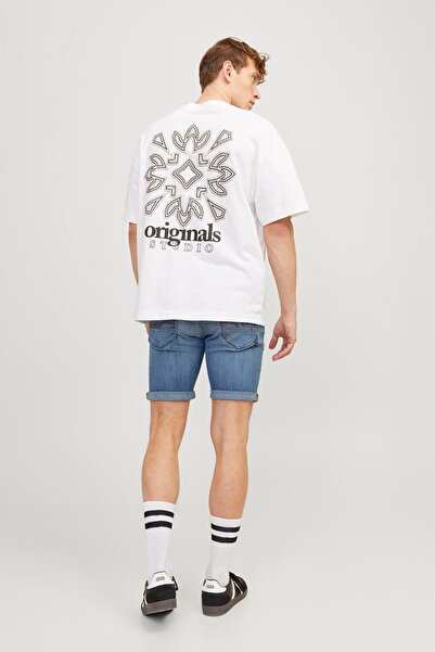 Jack & Jones Erkek Rick Fox 037 Denim Şort