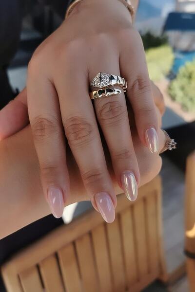 Utku Kuyumculuk 14 Ayar Özel Tasarım Italyan Yılan Yüzük