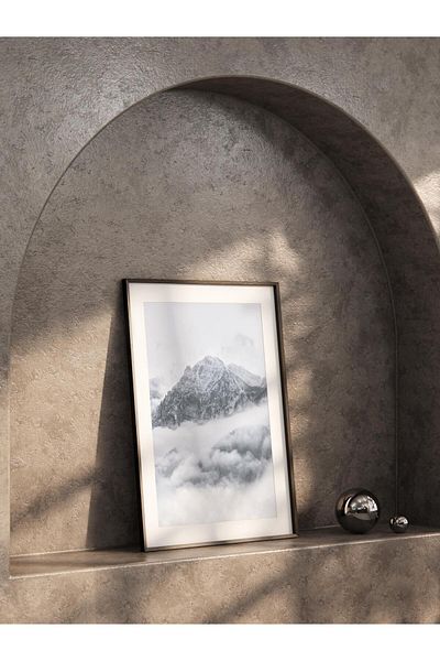 Postifull Mountain No:31 - Αφίσα με τυπωμένη φωτογραφία χωρίς πλαίσιο, διακόσμηση τοίχου σαλονιού, κουζίνας, σαλονιού και αίθουσας