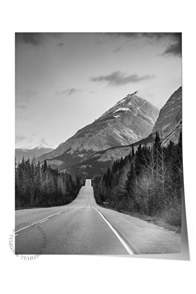 Postifull Çerçevesiz Poster, Siyah & Beyaz Fotoğraf No:81, HD Fotoğraf, Salon...