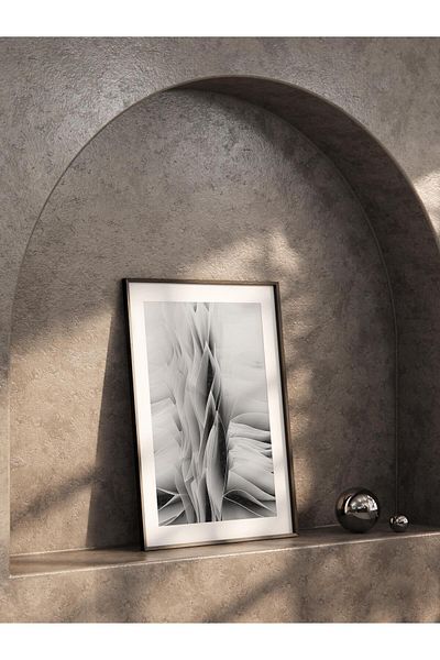 Postifull Ασπρόμαυρη αφίσα HD Photo Frameless - Διακόσμηση τοίχου κουζίνας σαλονιού Νο:26