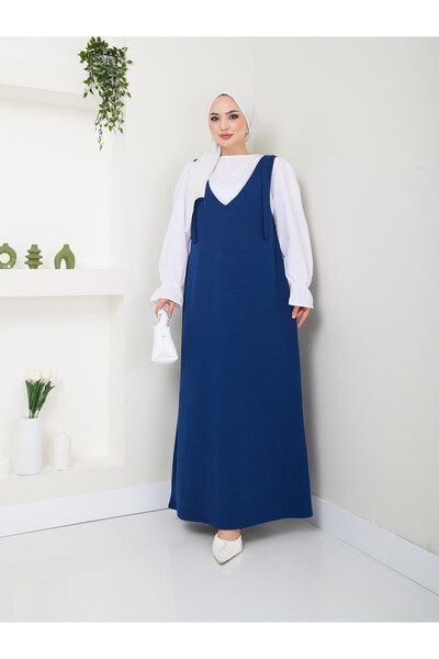 VOLT CLOTHİNG Dámský dvoudílný košilový oblek Gillet šaty