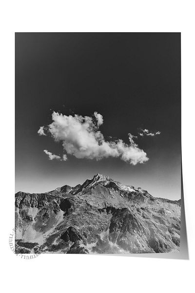 Postifull Ασπρόμαυρη αφίσα HD Photo Frameless - Διακόσμηση τοίχου σαλονιού και κουζίνας Νο:35