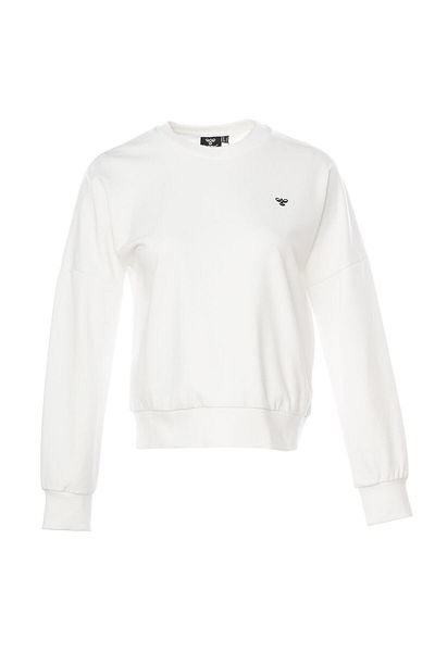 hummel Γυναικείο λευκό φούτερ