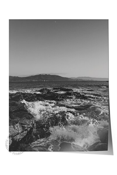 Postifull Çerçevesiz Poster, Siyah & Beyaz Fotoğraf No:9, HD Fotoğraf, Salon,...