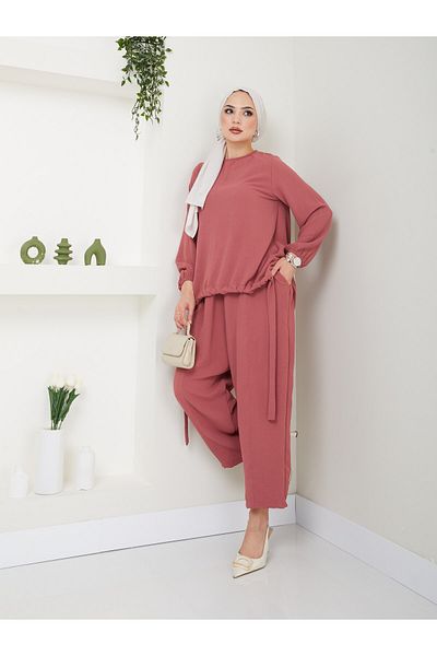 VOLT CLOTHİNG Γυναικείο Σετ Hijab Shalwar