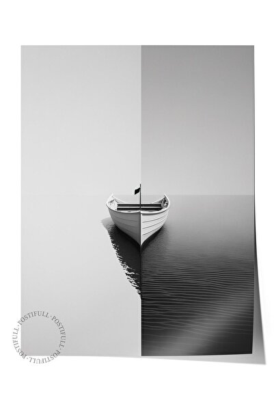 Postifull Çerçevesiz Poster, Siyah & Beyaz Fotoğraf No:11, HD Fotoğraf, Salon...