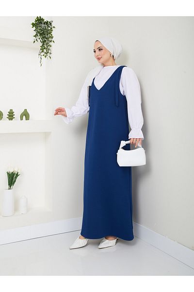 VOLT CLOTHİNG Dámský dvoudílný košilový oblek Gillet šaty
