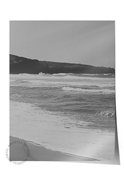 Postifull Çerçevesiz Poster, Siyah & Beyaz Fotoğraf No:87, HD Fotoğraf, Salon, Mutfak Duvar Dekoru Poster