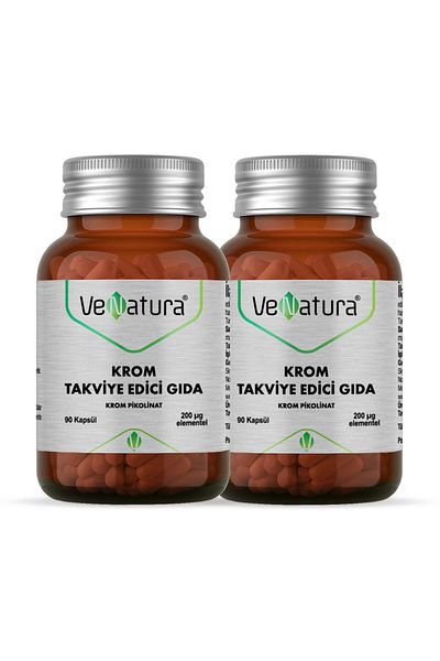 VeNatura 2 Pieces Chrome 90 Capsules