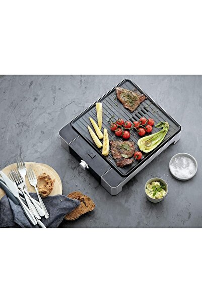 LUPPER Masa üstü Izgara, Kompakt Izgara Y zeyli Elektrikli Izgara, Bulaşık Makinesinde Yıkanabilir, 1250 W