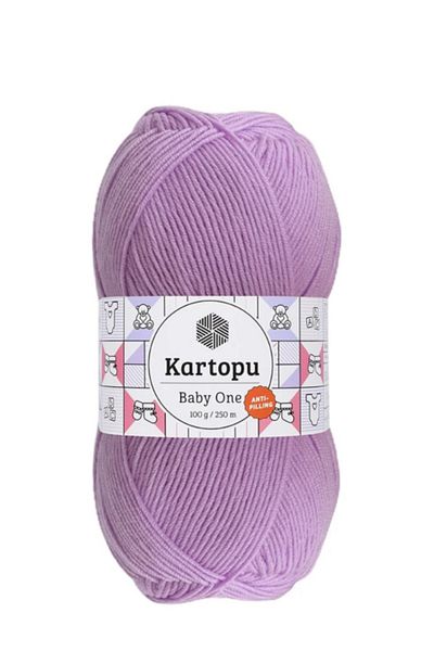 Kartopu Baby One Antipilling Πλεκτό Νήμα 100 GR 739 LILA