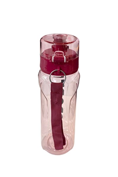 Bayev Exclusive Quality BPA Free School and Sports Water Bottle with Lockable Lid and Carrying String - PINK