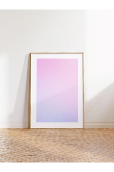 Postifull Σειρά Aura NO:77 - Pink Aura, Numbered Angel, Έγχρωμη αφίσα χωρίς πλαίσιο