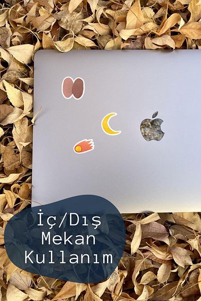 Postifull Colorful Boho Sticker Set, Large Size, 11 Pieces Waterproof, Sticker Set, Laptop, Phone, Suitcase