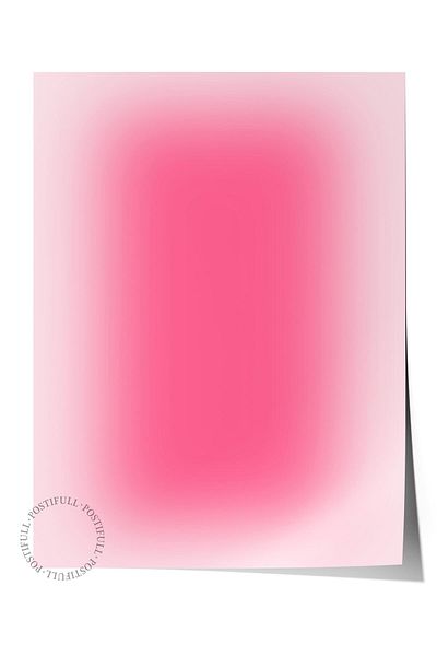 Postifull Aura Series NO:184 - Αφίσα χωρίς πλαίσιο με ροζ αγγέλο