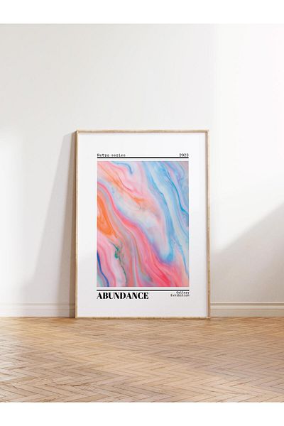 Postifull Σειρά Aura NO:199 - Abudance, Numbered Angel, Έγχρωμη αφίσα χωρίς πλαίσιο