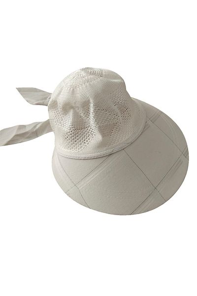 Betülce Patterned Cloth Visor Unisex