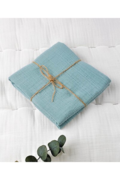 Cigit قماش موسلين 50x50 سم أخضر نعناعي