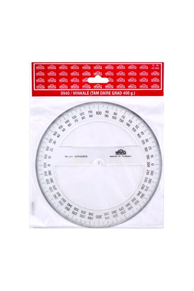 HATAS 0940 Minkale 360 Derece Tam Daire Gradlı 15 cm