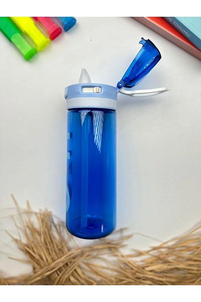 Tohana H2O Polycarbonate Flask 650 ml blue color