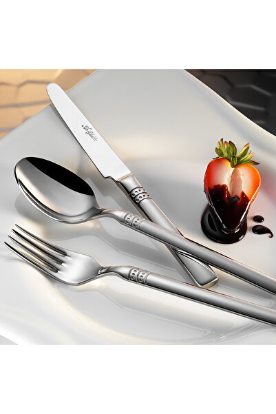 Aryıldız Rio 18 Parça 6 Kişilik Çatal Kaşık Bıçak Takımı