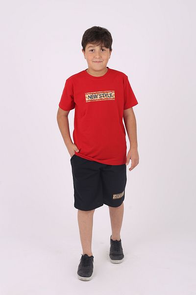 cm buseyiz Buseyiz New style camouflage printed cotton and pocket boy's summer bottom-top suit