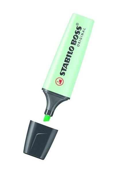 Stabilo Fosforlu Kalem Boss Orıgınal Pastel Açık Yeşil (10 LU PAKET)70/133