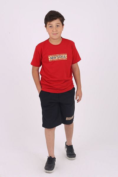 cm buseyiz Buseyiz New style camouflage printed cotton and pocket boy's summer bottom-top suit