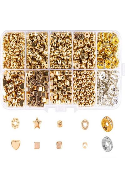 yiğit aksesuar Spacer Apparatus Bead Jewelry Making Supplies Set