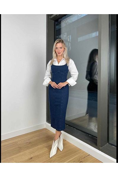 MEECY Rochie Jean Premium damă 