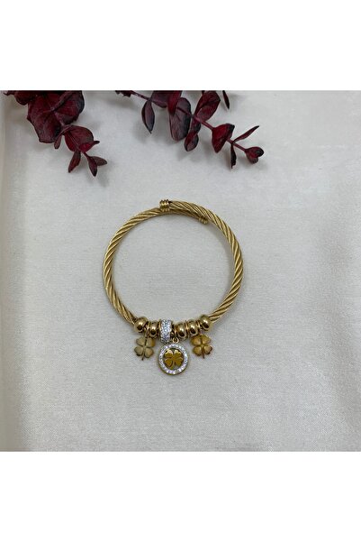 Piaro Collection سوار سحر البرسيم مع تفاصيل الحجر